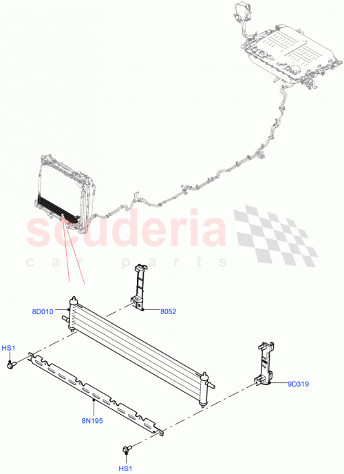 Part Diagram for Land Rover LR071016