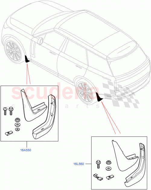 Part Diagram for Land Rover VPLKP0502