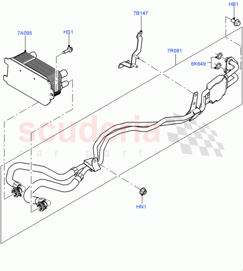 Part Diagram for Land Rover LR110427