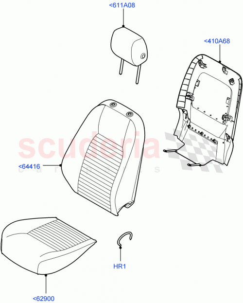 Part Diagram for Land Rover LR095906