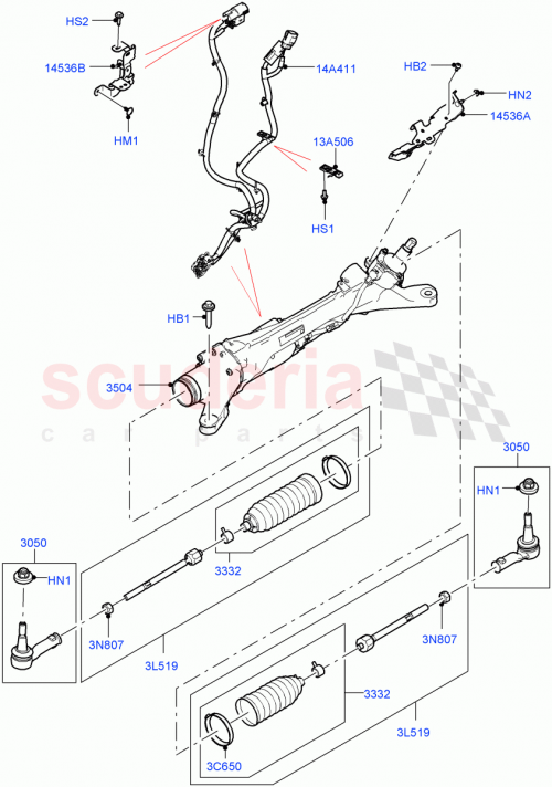 Part Diagram for Land Rover LR129168