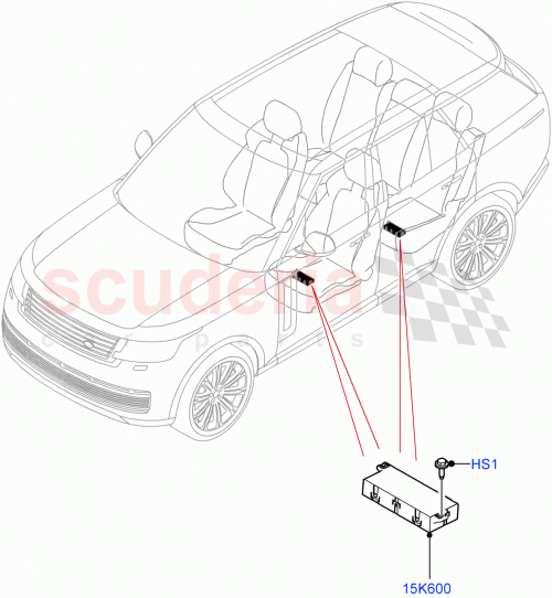 Part Diagram for Land Rover LR141853