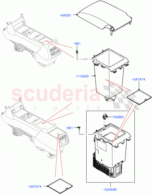 Part Diagram for Land Rover LR165273