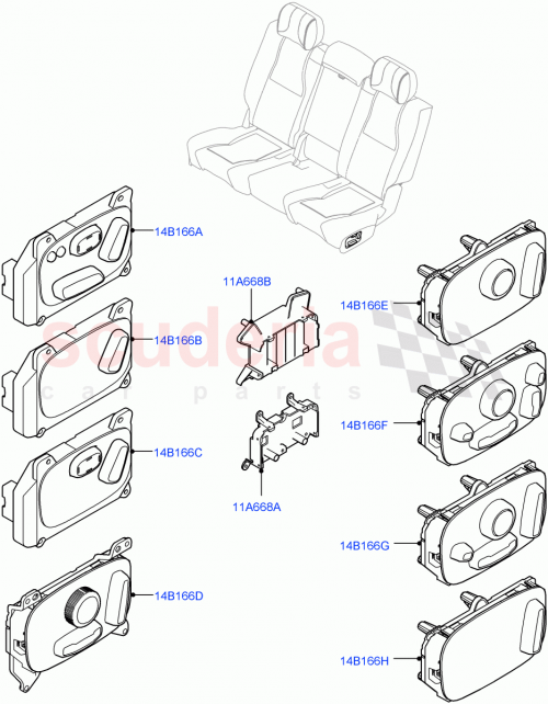 Part Diagram for Land Rover LR034930