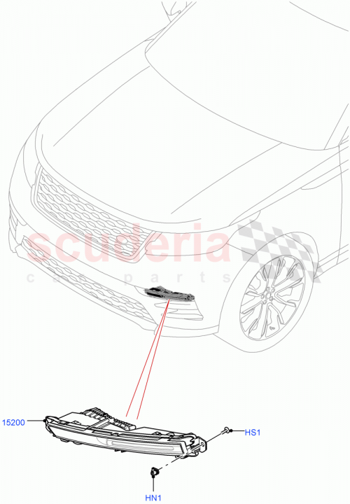 Part Diagram for Land Rover LR093417