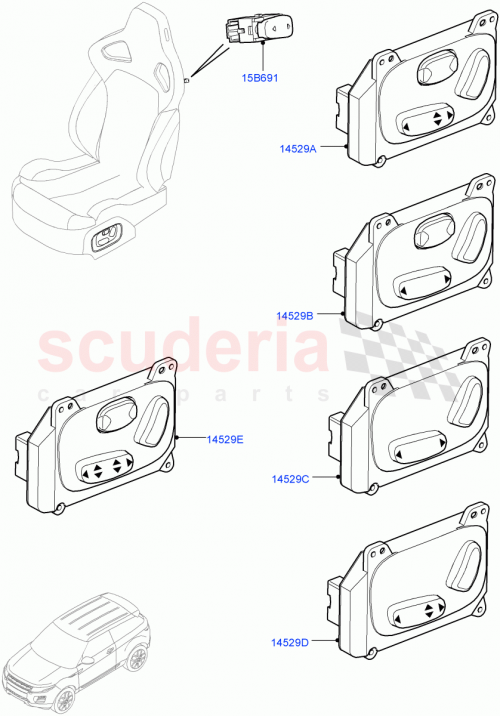 Part Diagram for Land Rover LR031773