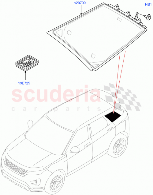 Part Diagram for Land Rover LR114614