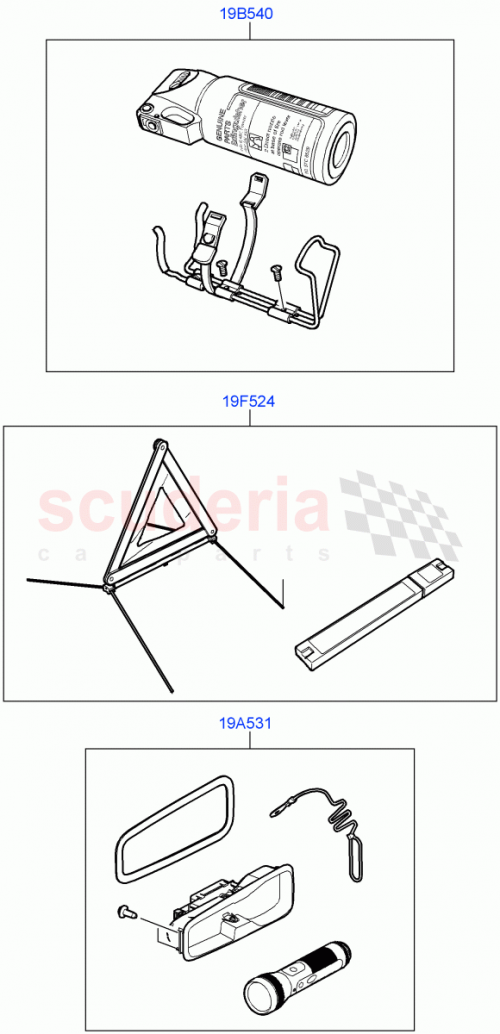 Part Diagram for Land Rover VPLAS0041