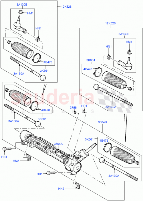 Part Diagram for Land Rover LR025794
