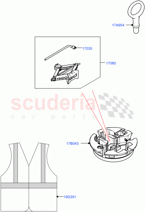 Part Diagram for Land Rover LR117397