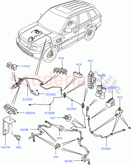 Part Diagram for Land Rover ADU780051