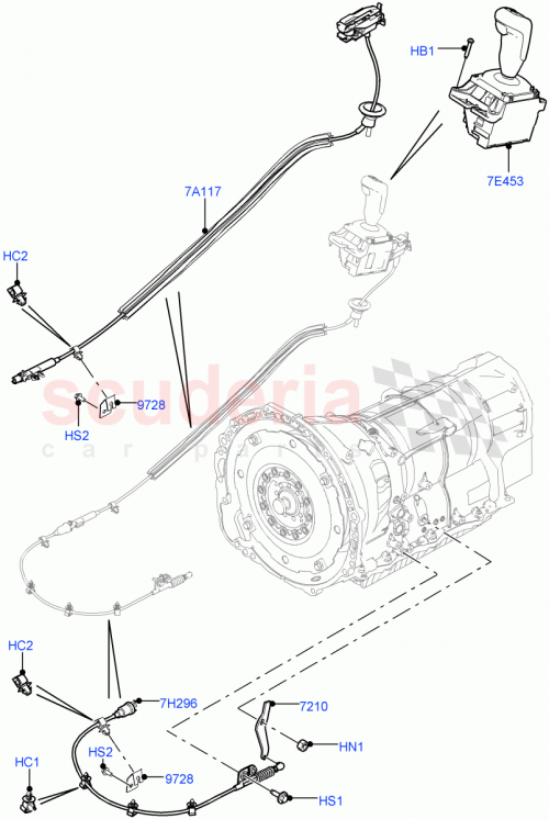Part Diagram for Land Rover LR057508