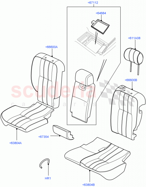 Part Diagram for Land Rover HLG500190WPP