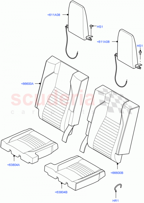 Part Diagram for Land Rover LR129891