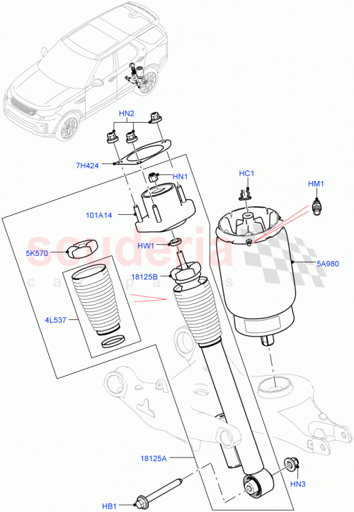Part Diagram for Land Rover LR147028
