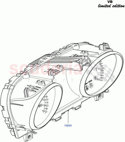 Part Diagram for Land Rover LR043608