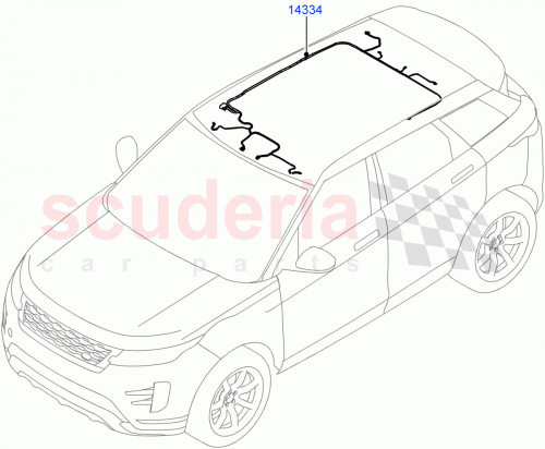 Part Diagram for Land Rover LR133606