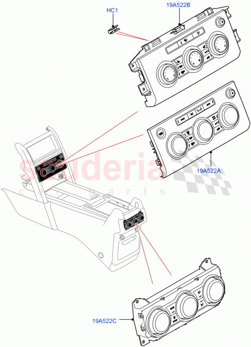 Part Diagram for Land Rover LR144577