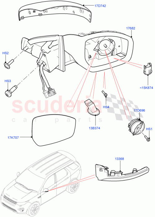 Part Diagram for Land Rover LR129367