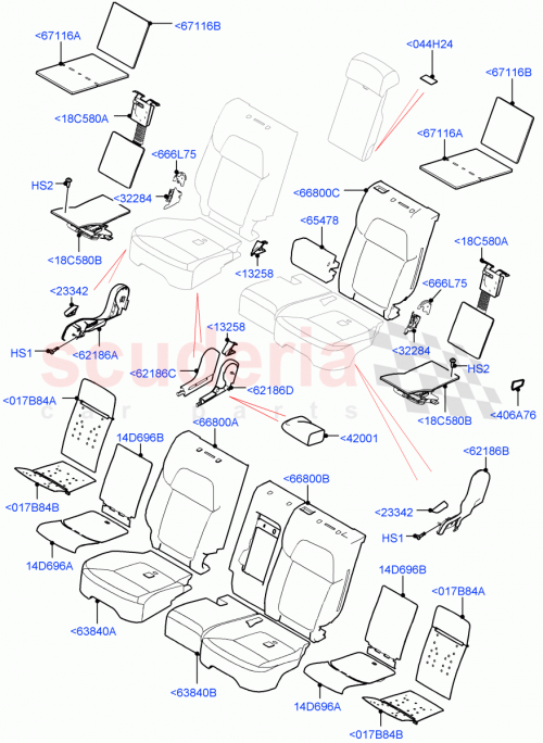 Part Diagram for Land Rover LR050658