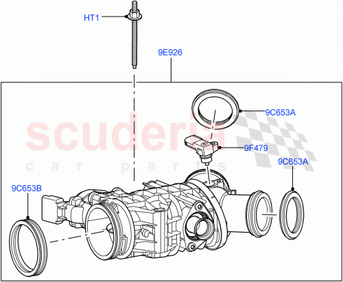 Part Diagram for Land Rover LR008353