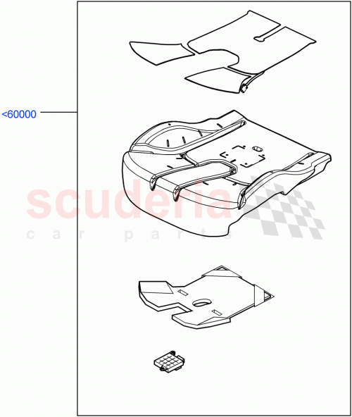 Part Diagram for Land Rover LR104954