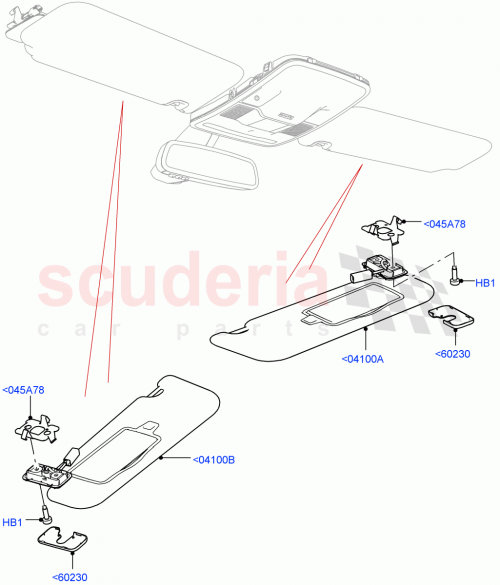 Part Diagram for Land Rover LR091426