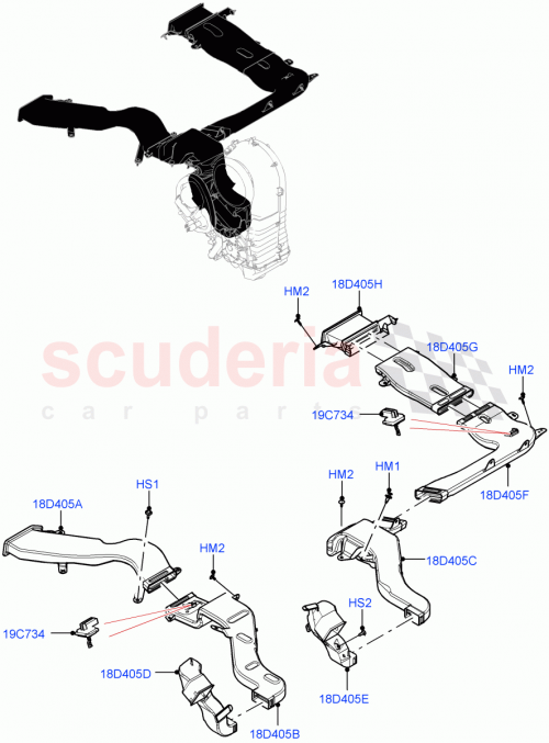 Part Diagram for Land Rover LR153774