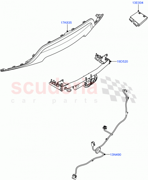 Part Diagram for Land Rover LR117424