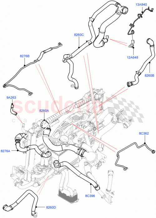 Part Diagram for Land Rover LR091478