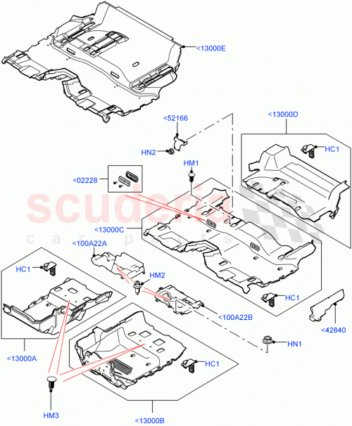 Part Diagram for Land Rover LR081374