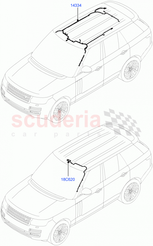 Part Diagram for Land Rover LR051268