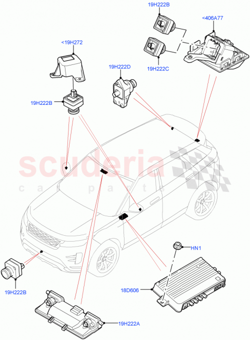 Part Diagram for Land Rover LR133500