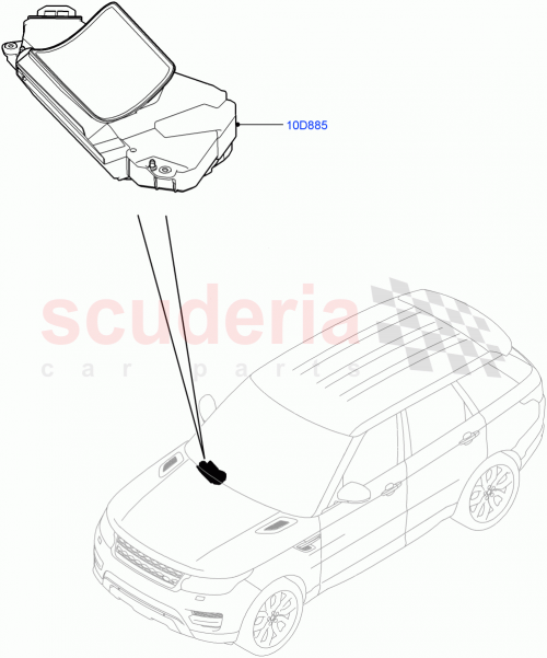 Part Diagram for Land Rover LR099358