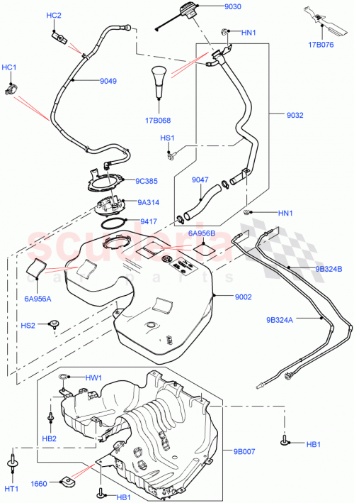 Part Diagram for Land Rover LR094016