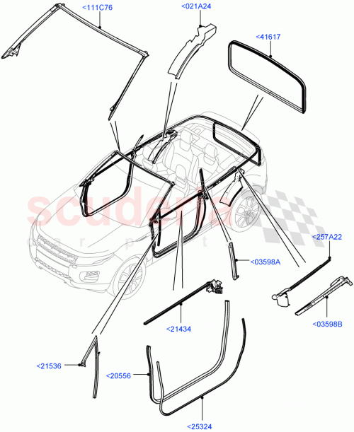 Part Diagram for Land Rover LR069258