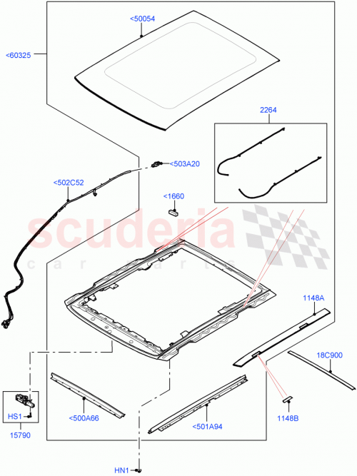 Part Diagram for Land Rover LR169919