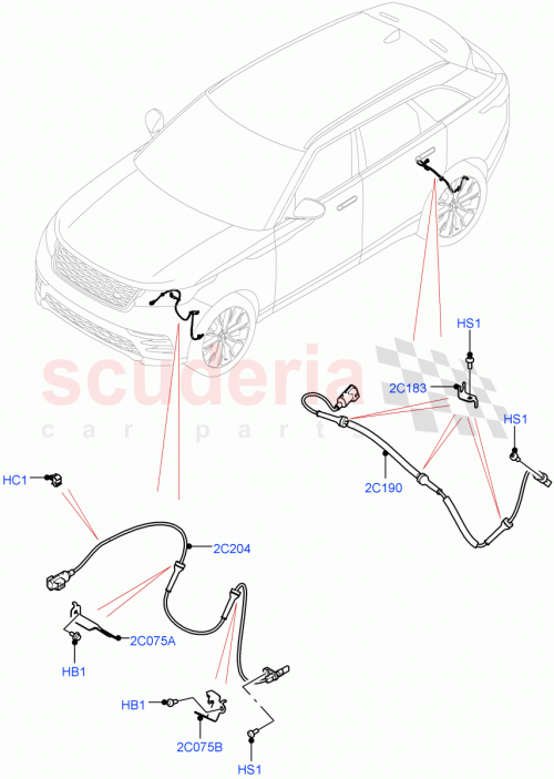 Part Diagram for Land Rover LR090861