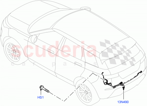 Part Diagram for Land Rover LR137200