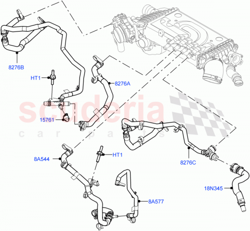 Part Diagram for Land Rover LR121759