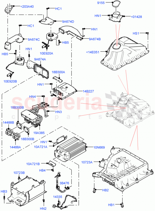 Part Diagram for Land Rover LR142130
