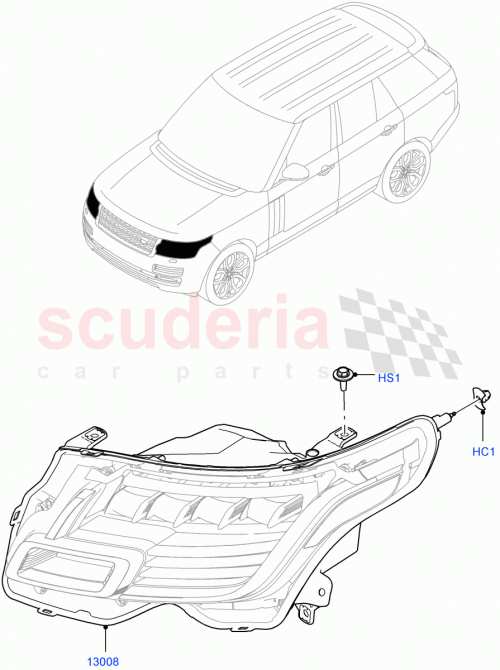 Part Diagram for Land Rover LR169884