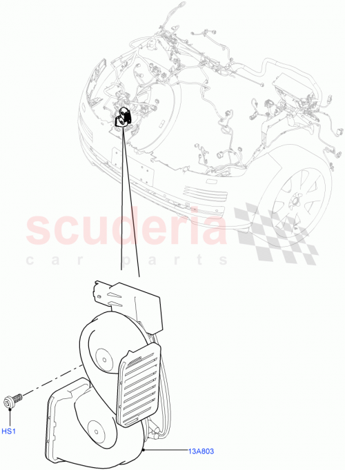 Part Diagram for Land Rover LR042345