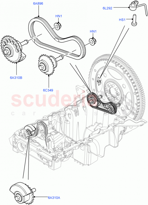 Part Diagram for Land Rover LR057992