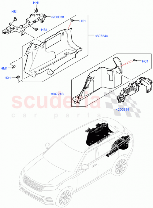 Part Diagram for Land Rover LR140891