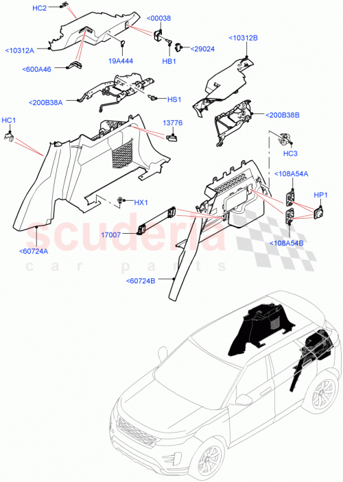 Part Diagram for Land Rover LR133159