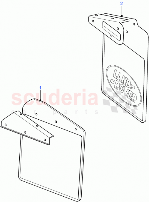 Part Diagram for Land Rover LR069133