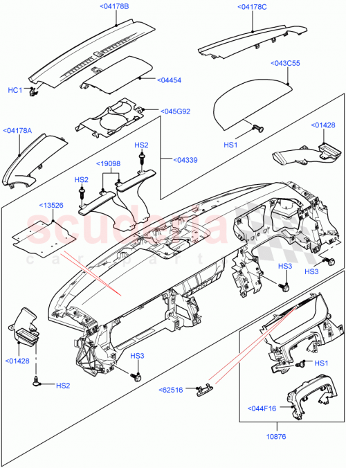 Part Diagram for Land Rover LR049293