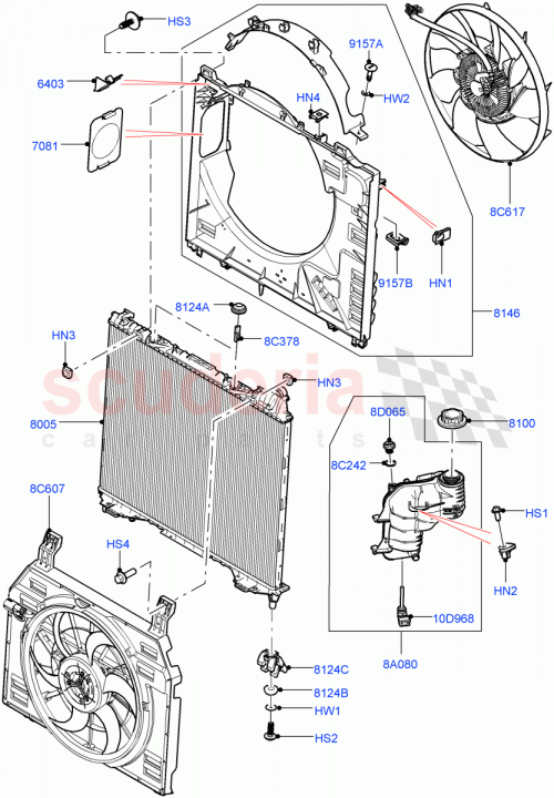 Part Diagram for Land Rover LR112861