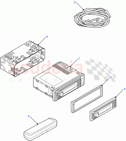 Part Diagram for Land Rover LR008981